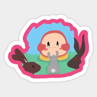 bunny dee Sticker